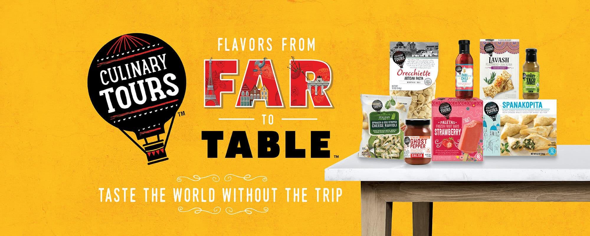Flavors From Far to Table - Taste the world without the trip